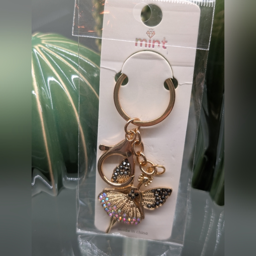 Mint Gold Fairy Or Angel Keychain/Bagcharm